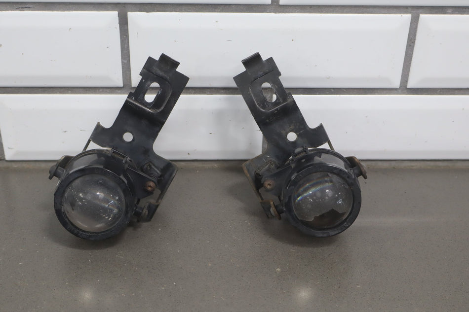 1997-2004 C5 Corvette Pair of LH&RH Fog Light Lamps W/Brackets OEM