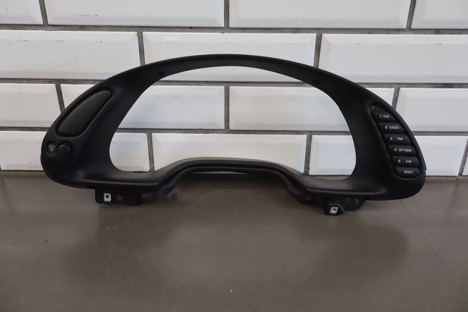 1997-2004 Chevrolet Corvette C5 Speedometer Bezel - No HUD
