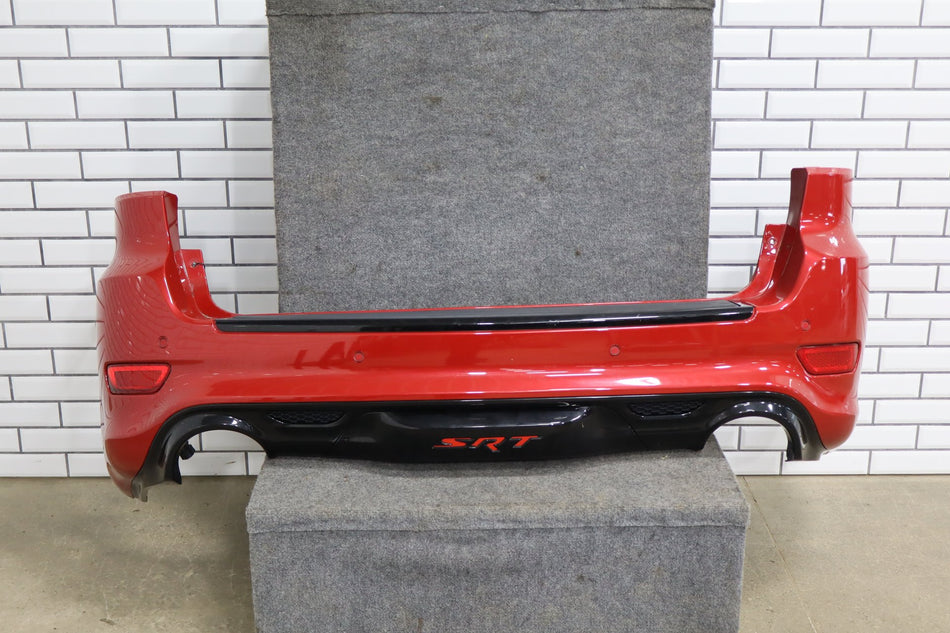 2014-16 Jeep Grand Cherokee SRT Rear Bumper Redline Red
