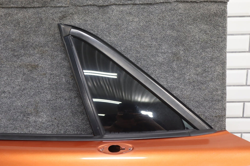 2005 Mazda MX-5 Miata Right Front Door Lava Orange 27Y NCY25802XF
