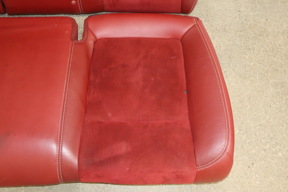 11-14 Dodge Challenger RT Rear Seat Red