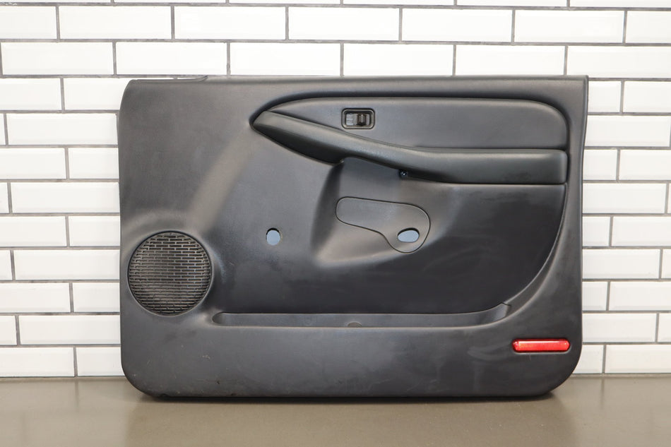 99-02 Chevy GMC Silverado Sierra Right Front Door Panel Graphite 12
