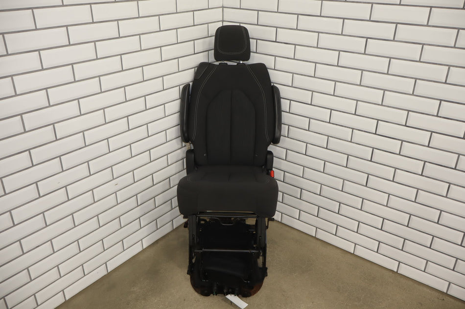2017-2024 Chrysler Pacifica 2nd Row Right Outer Seat Assembly Black Cloth OEM