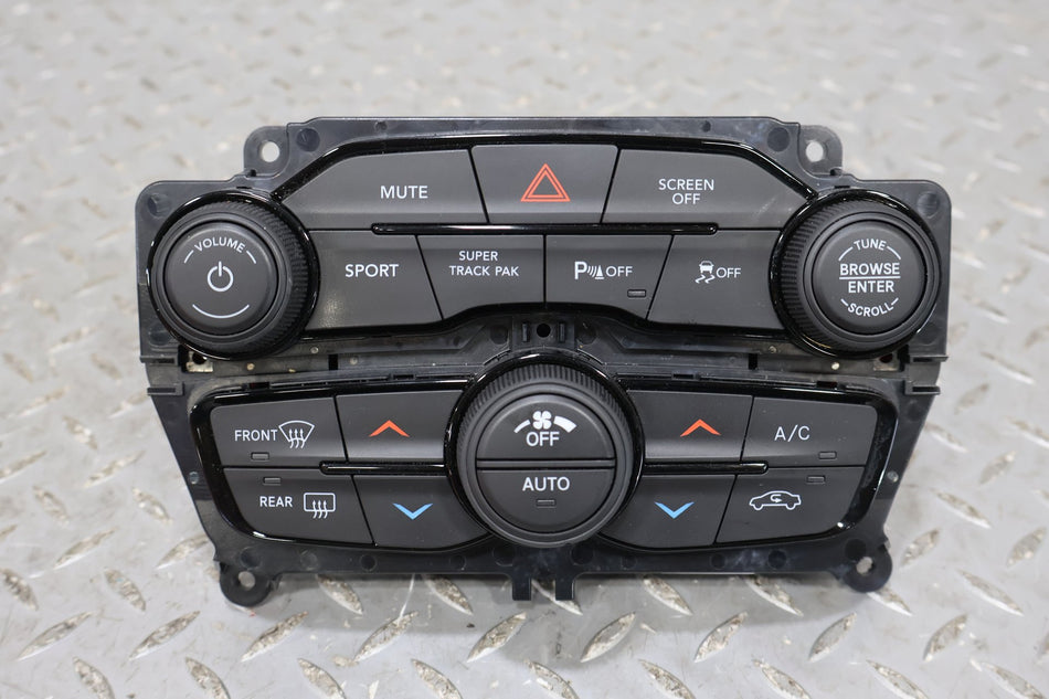 08-23 Dodge Challenger SRT Climate Control HVAC 5PG702XCAD