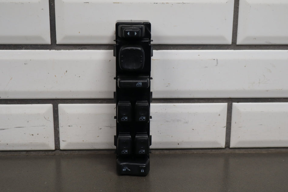 2003-2007 Hummer H2 - Left Front Window Switch W/ Bezel Ebony