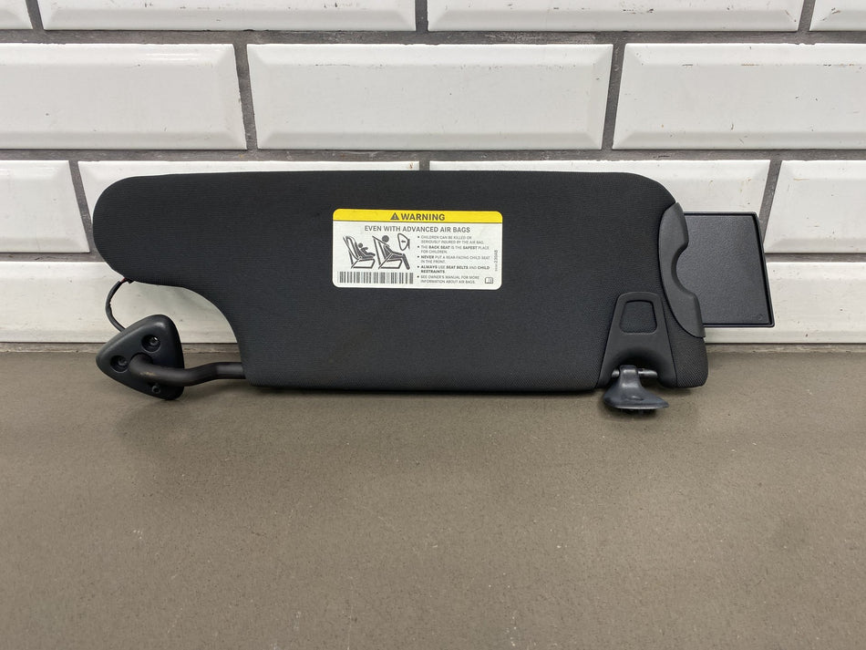 2011-2014 Dodge Challenger Left Right Sun Visor Pair Black OEM