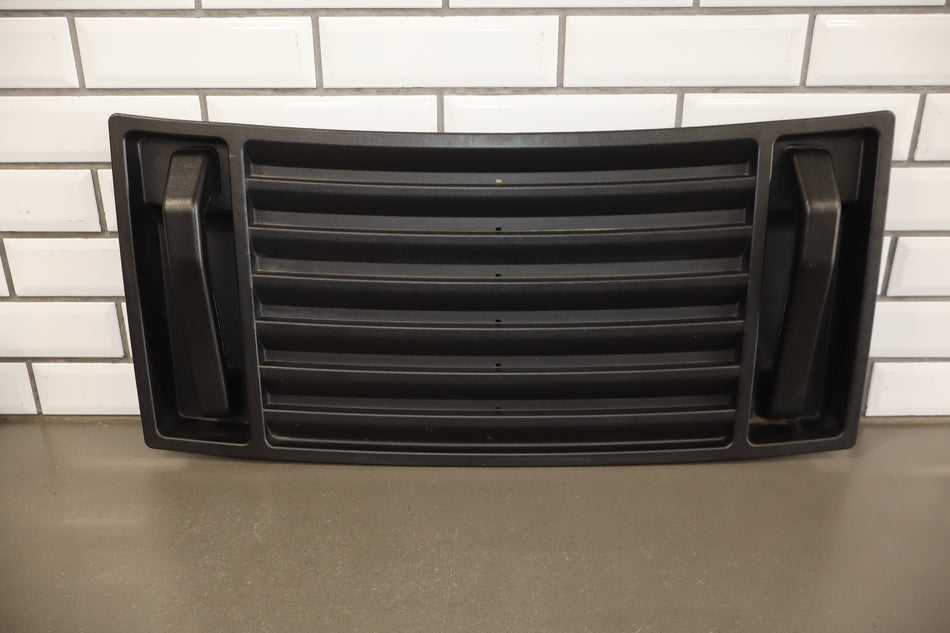 2003-2009 Hummer H2 Upper Hood Grille- Black Handles