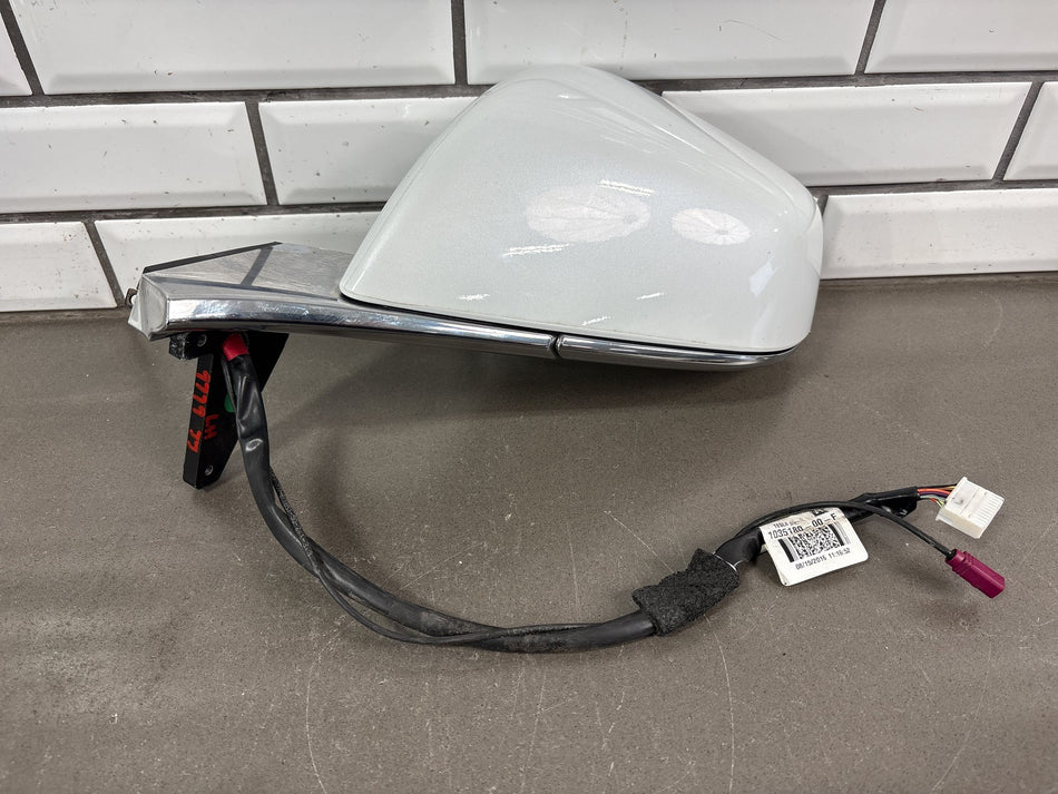 2016-2020 Tesla Model X Left Exterior Side View Door Mirror OEM