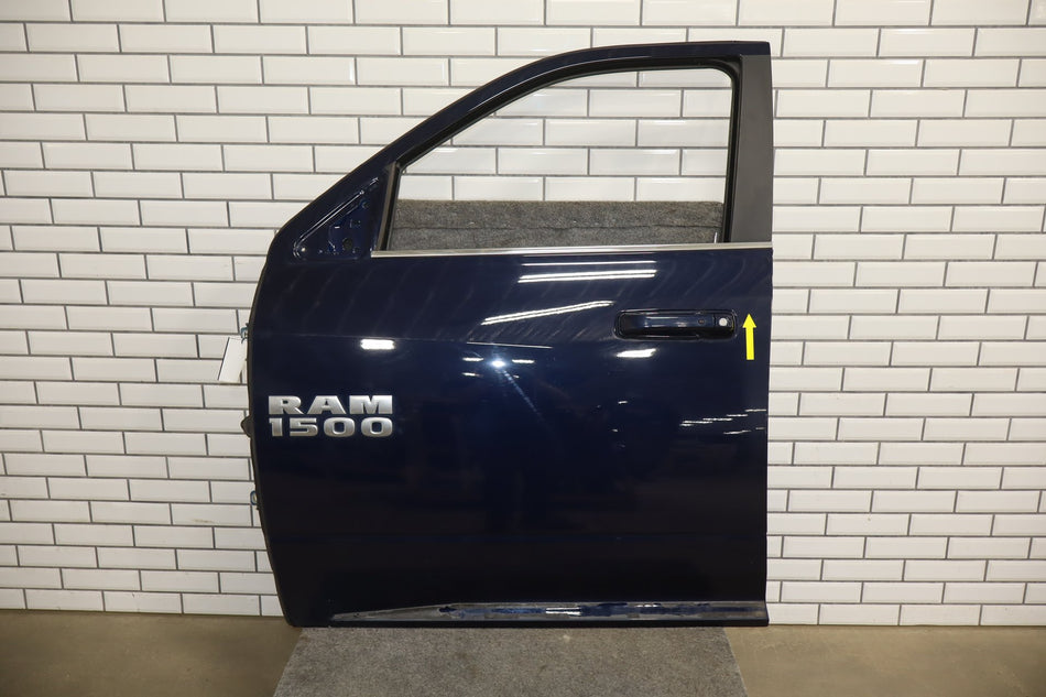 09-18 Ram 1500/2500/3500 Quad/Crew Cab Left Front Door True Blue PBU