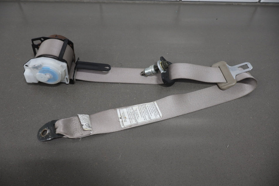 2005 Toyota Tacoma Base Prerunner Right Rear Seat belt Taupe 42
