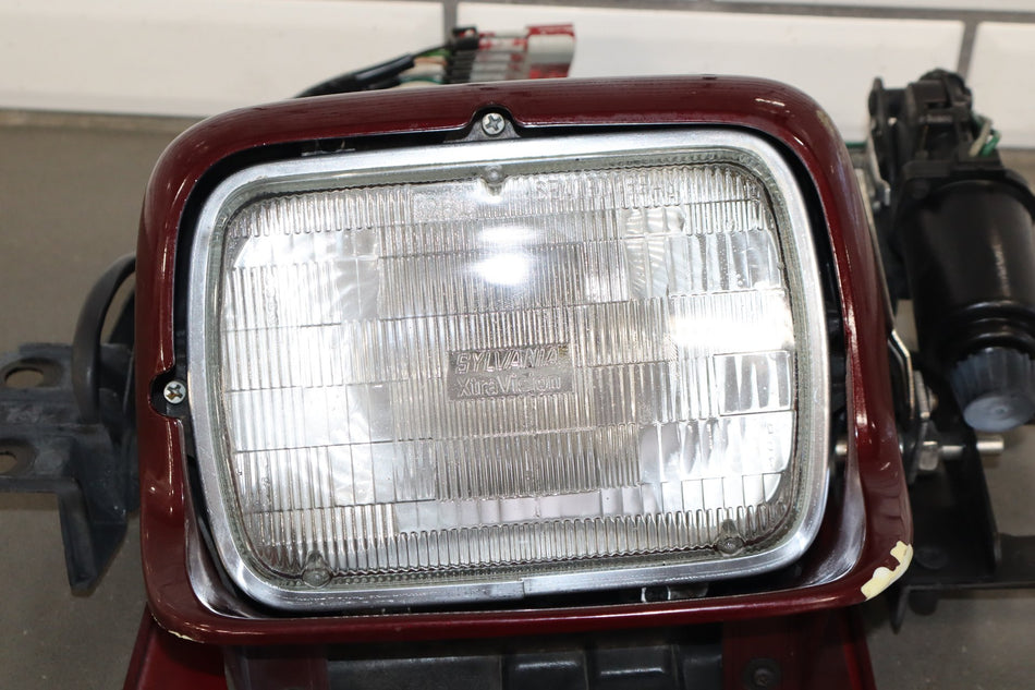 1990-1996 Chevrolet Corvette C4 Right Headlamp W/ Motor Ruby Red