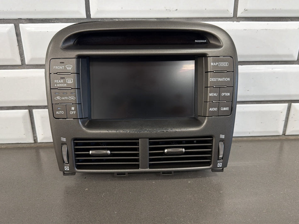 2004 Lexus LS430 Info Screen 8611050180 OEM