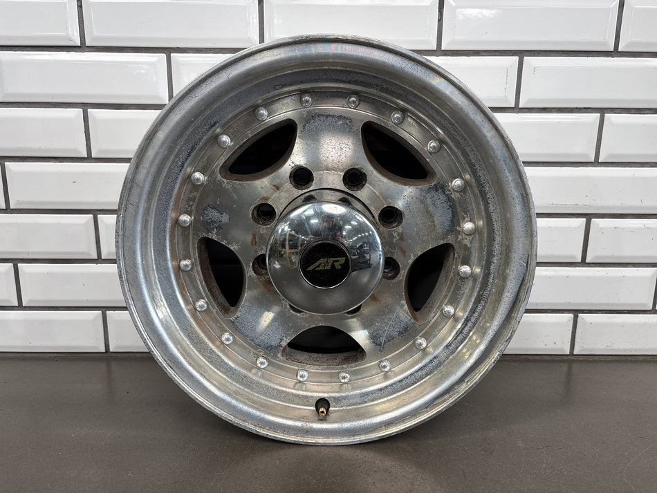 American Racing 23 16x8 Polished Alloy Wheel (1)