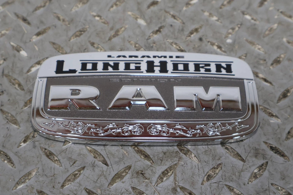 13-18 Ram 1500 Laramie Longhorn Tailgate Emblem