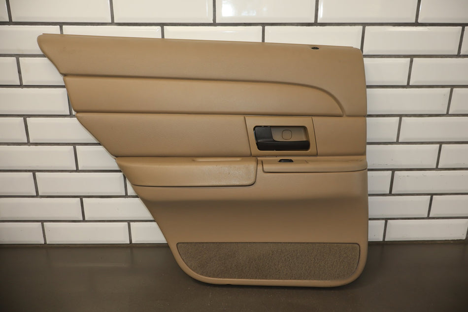 2003-2011 Ford Crown Victoria LX Left Rear Door Panel Medium Parchment lh