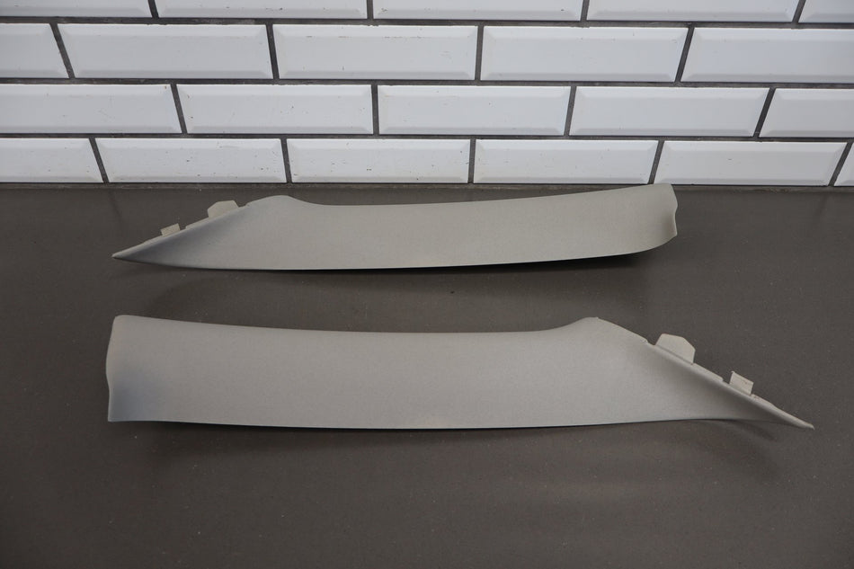 06-10 Dodge Charger SRT8 A Pillar Trim Pair Dark Gray DB