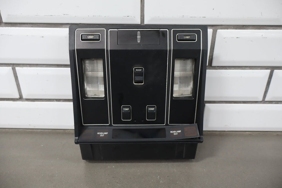 1987 Lincoln Continental Roof Console with Sunroof