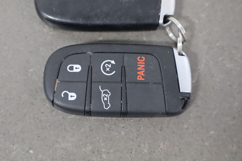 2014-21 Jeep Grand Cherokee Key Remote Pair Five Button Jeep Symbol