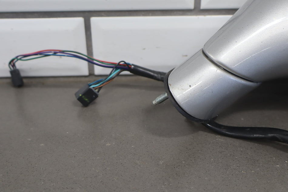 2001-2004 Chevrolet Corvette Left Door Mirror Machine Silver 67 10416321