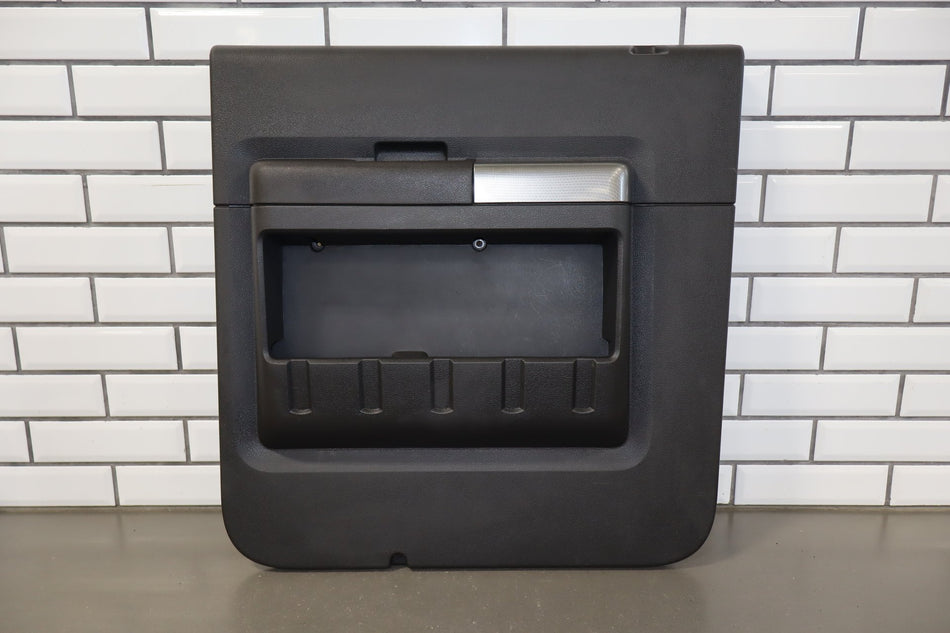 2008 Ford F-250 Super Duty Crew Cab FX4 Left Rear Door Panel Black LS