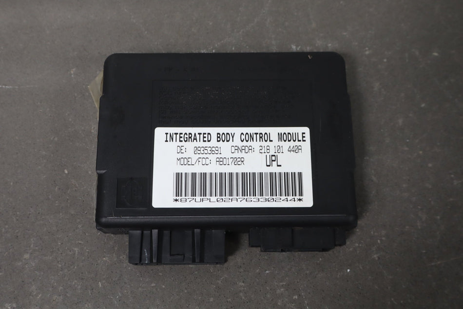 1997-2002 Chevrolet Camaro Body Control Module 09353691
