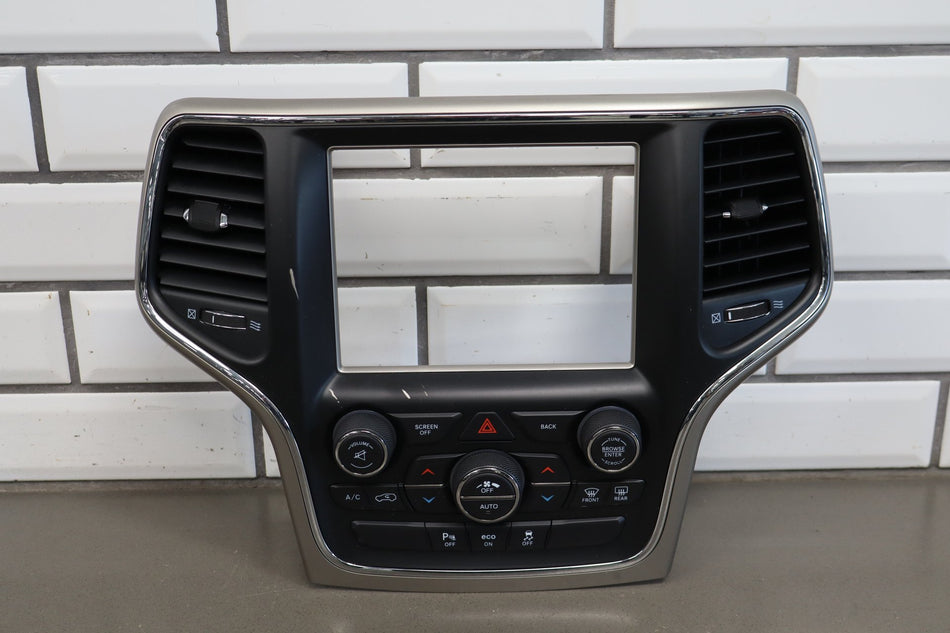2014 Jeep Grand Cherokee Radio Bezel OEM