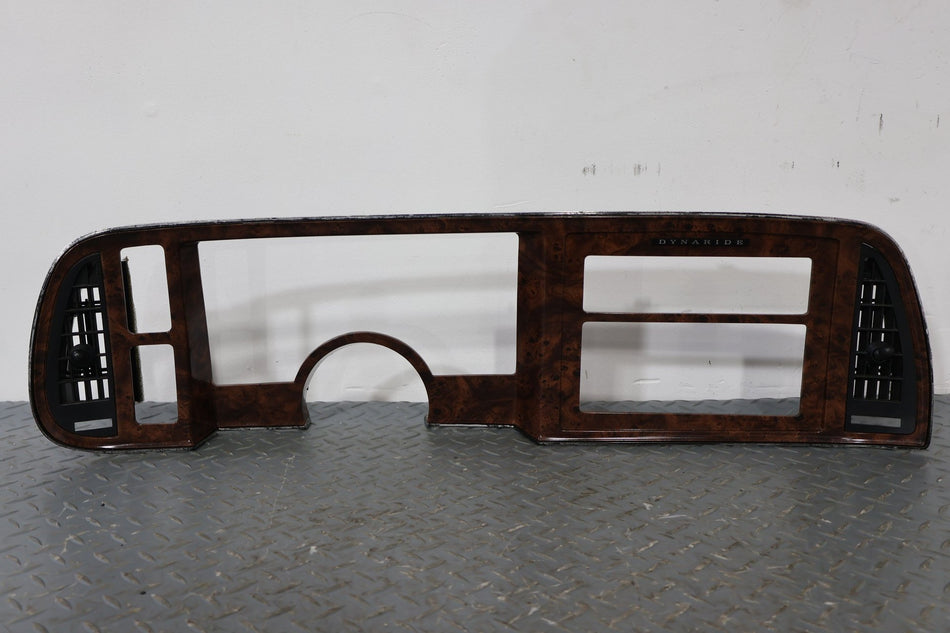 88-91 Buick Reatta Instrument Cluster Bezel Woodgrain