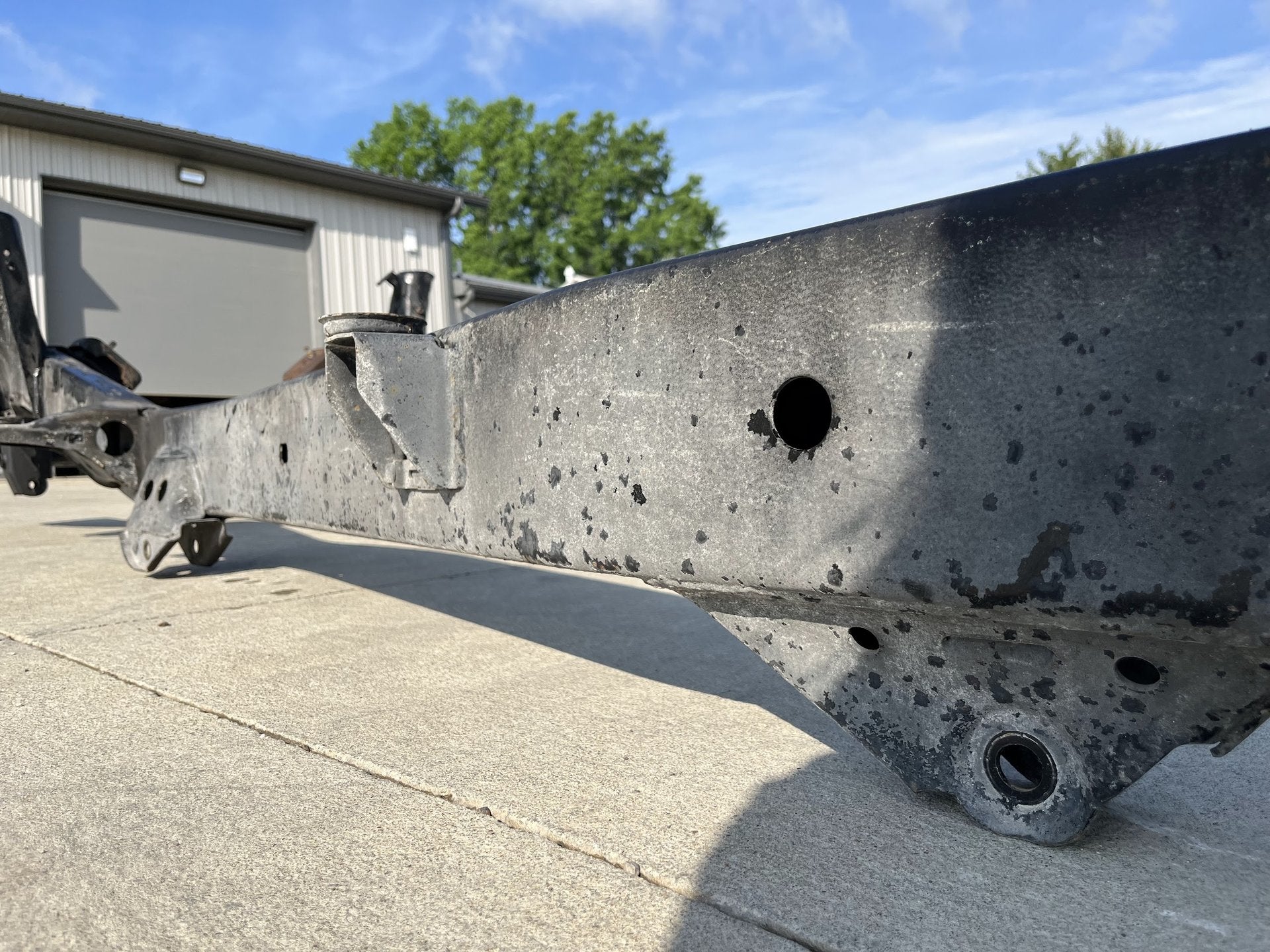 1997 Toyota Land Cruiser J80- Frame Assembly – J & J Auto Wrecking