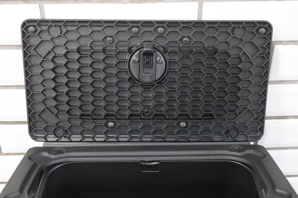 2018 Ram 1500 Rear Floor Storage Bin Gray Black X8