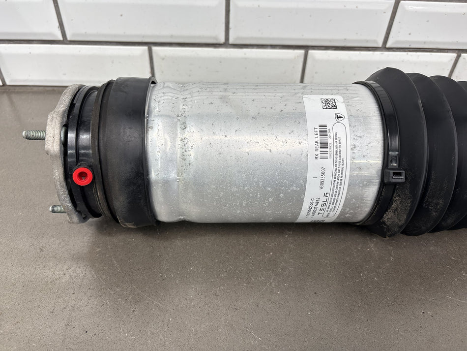 16-20 Tesla Model X Rear Left Driver Air Shock Strut Assembly OEM
