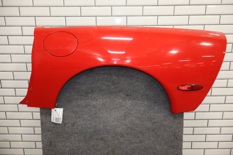 1998-2004 Chevrolet Corvette C5 Convertible Left Quarter Panel Torch Red