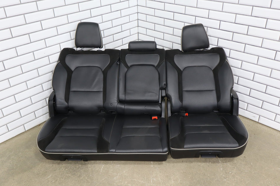 19-24 Ram 1500 (DT) Crew Laramie Rear Seat Leather (Black X9)