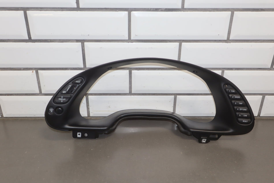 1997-2004 Chevrolet Corvette C5 Speedometer Bezel W/ HUD
