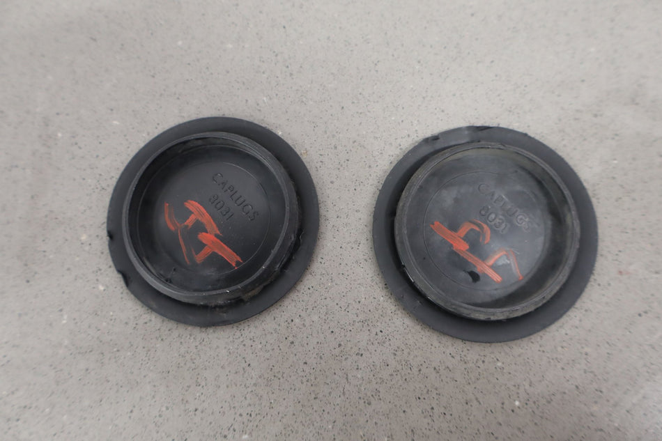 2003-2007 Hummer H2 OEM Front Bumper Trim Caps