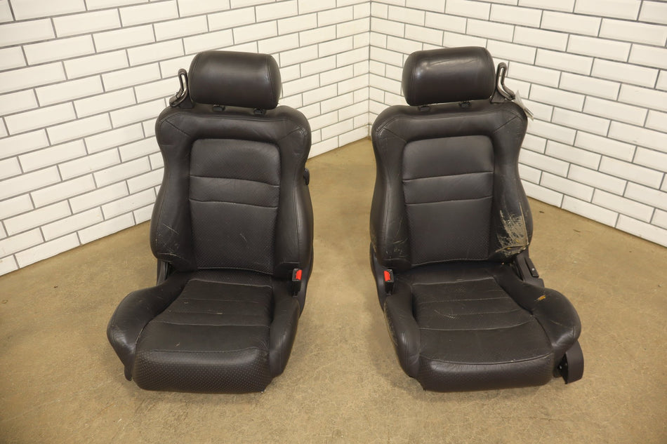 1991-1996 Dodge Stealth R/T Leather Seats Set Black
