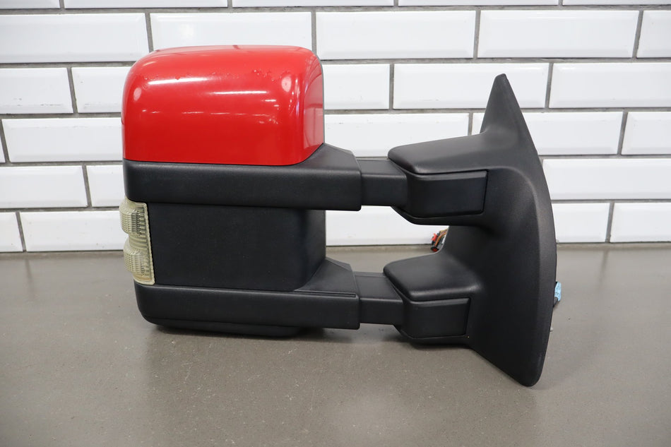 2008 Ford F-250 Super Duty Right Door Mirror Red F1 8C3Z17682DB