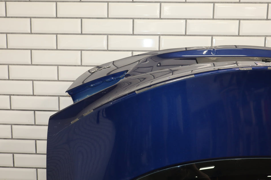 2022-2026 Tesla Model S Long Range All Wheel Drive Decklid/Tailgate Deep Blue Metallic PPSB