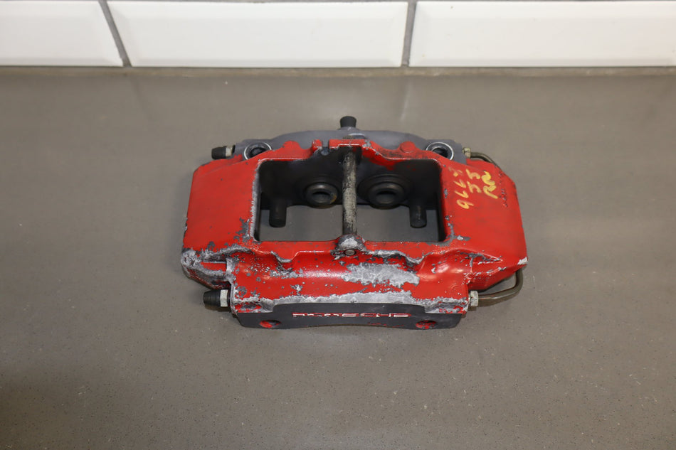 97-04 Porsche Boxster 986 Complete Brake Caliper Set Red OEM