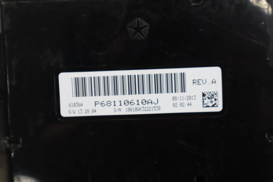 14-16 Jeep Grand Cherokee WK2 Climate Control Module