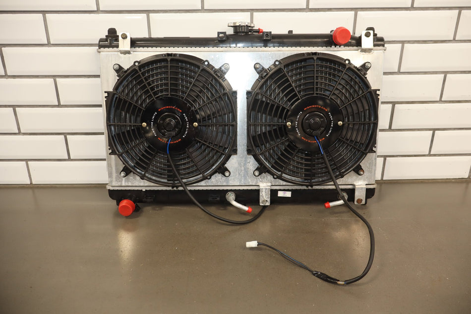 1999-2005 Mazda MX-5 Miata OEM Radiator W/ Mishimoto Fan