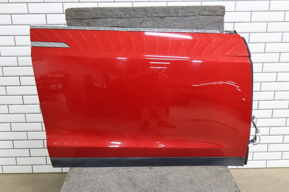 16-20 OEM Tesla Model X Front Right Passenger Door Shell Panel