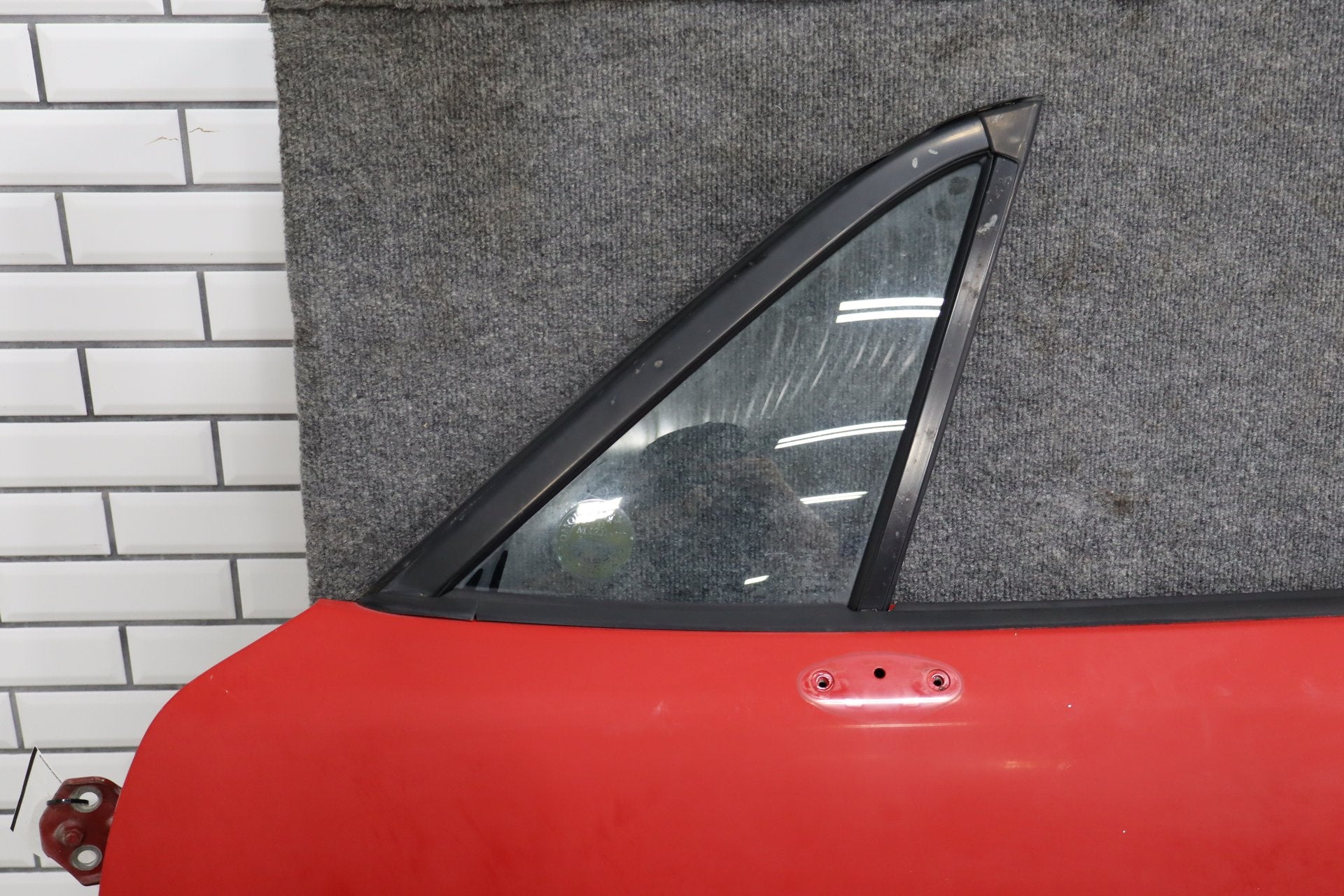 1990-1997 Mazda MX-5 Miata Left Front Door Classic Red SU – J & J