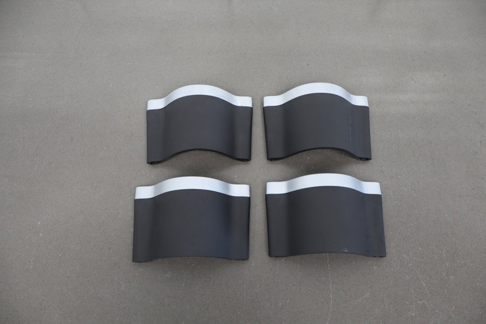 16-21 Tesla Model X Roof Rack End Cap Set of 4 OEM