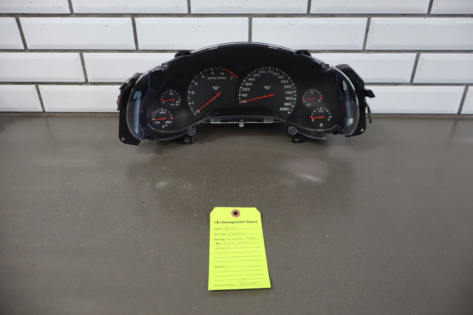 1997-2004 Chevrolet Corvette C5- Instrument Cluster 10408309