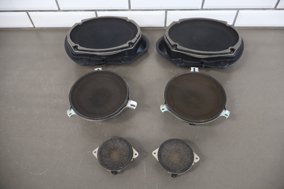 2008-14 Dodge Challenger Boston Acoustics Speaker Set 6pc OEM