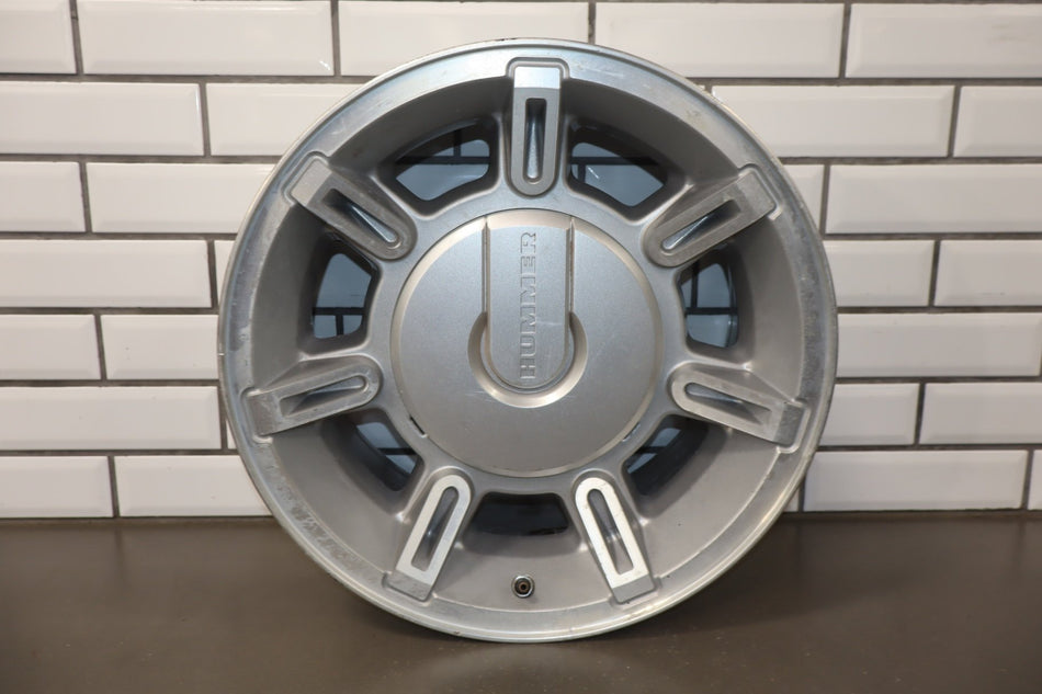 2003-2007 Hummer H2 17x8.5 OEM Wheel - Single Silver