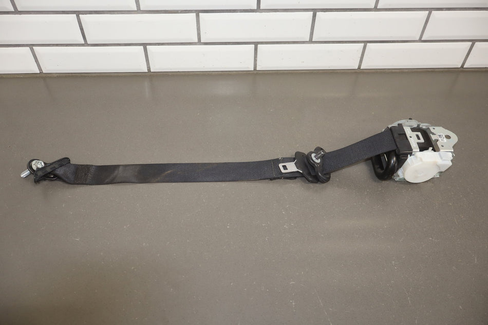 2022-2026 Tesla Model S Long Range All Wheel Drive Left Rear Seat Belt Cream uwt