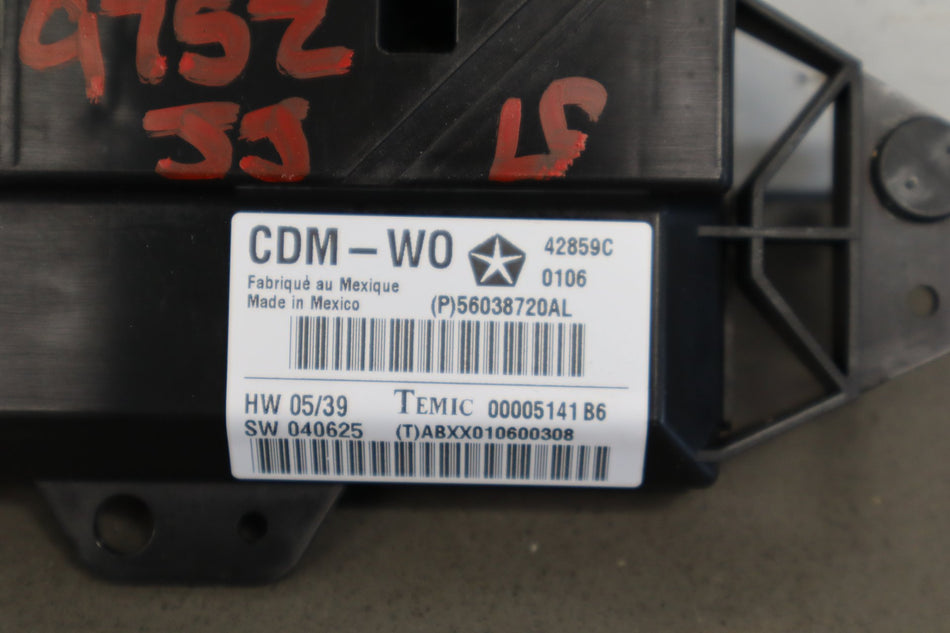 06-10 Dodge Charger SRT8 Door Control Module