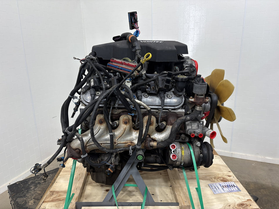 Chevy GMC LM7 5.3L V8 LS Swap Cable Operated with Harness/ECU Video Tested