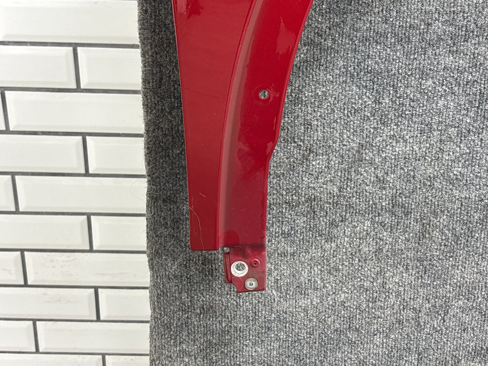 2016-2020 OEM Tesla Model X Front Right Passenger Fender Panel Red PPMR